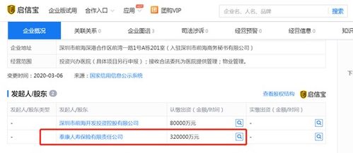泰康人壽保險32億元成立新公司，戰略布局醫療與實業投資